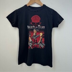 Black Attack on Titan Graphic T-Shirt